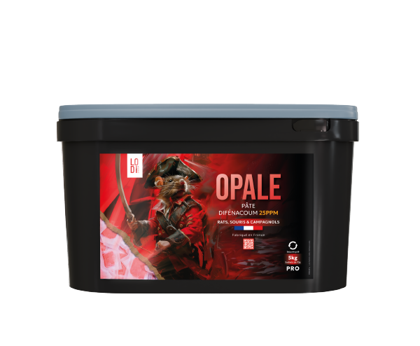 Opale pâte difénacoum 25PPM